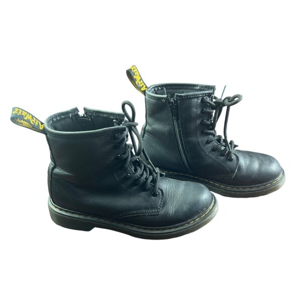 Dr.Martens Kids' 1460 Boots Size 3 Leather lace and zipper‎ clousure - Picture 6 of 9